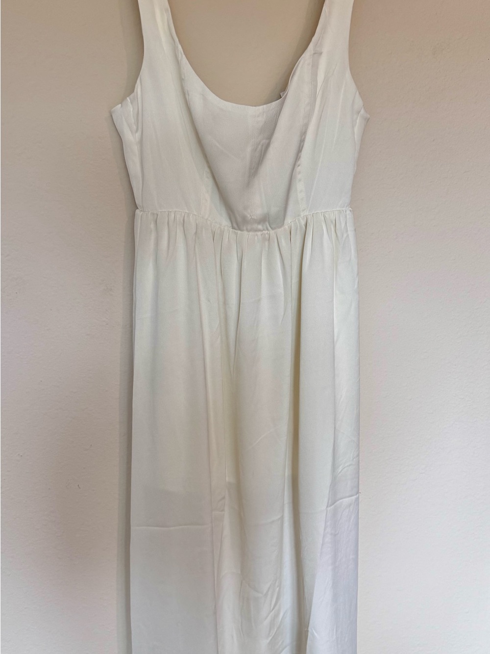 WeWoreWhat White Sleeveless Maxi Dress